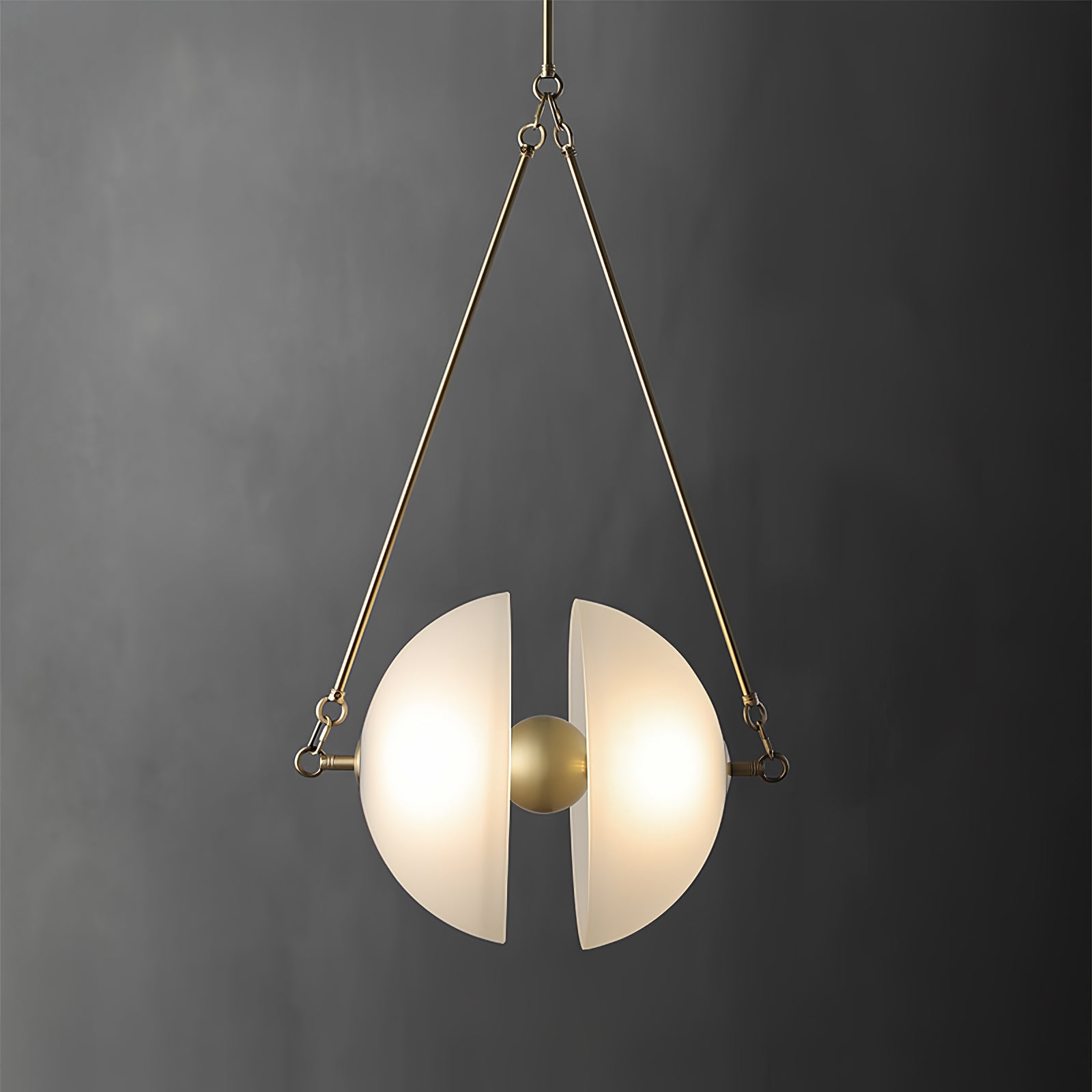 Austern Pendelleuchte Kupfer – Zeitloses Design für Elegante Atmosphären
