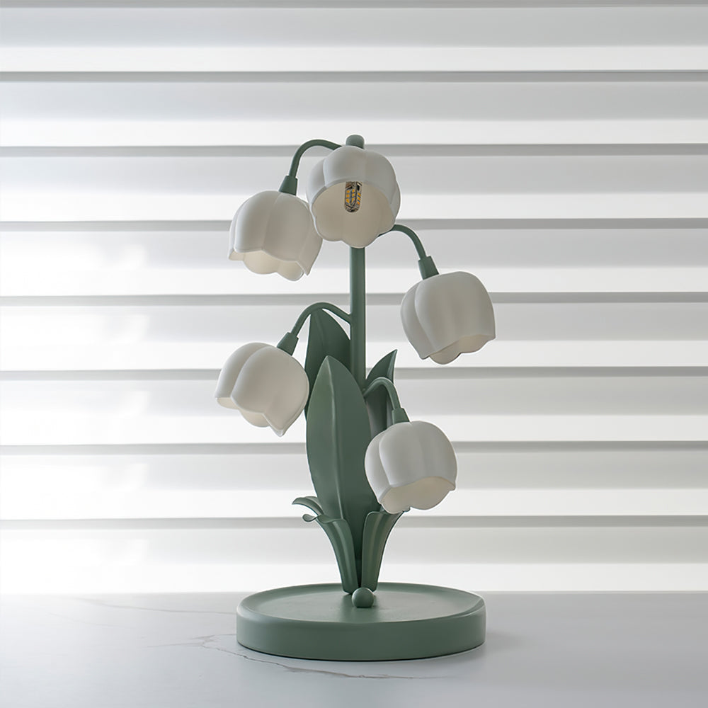 Bell Orchid Tischlampe – Elegantes Design mit Farbakzenten