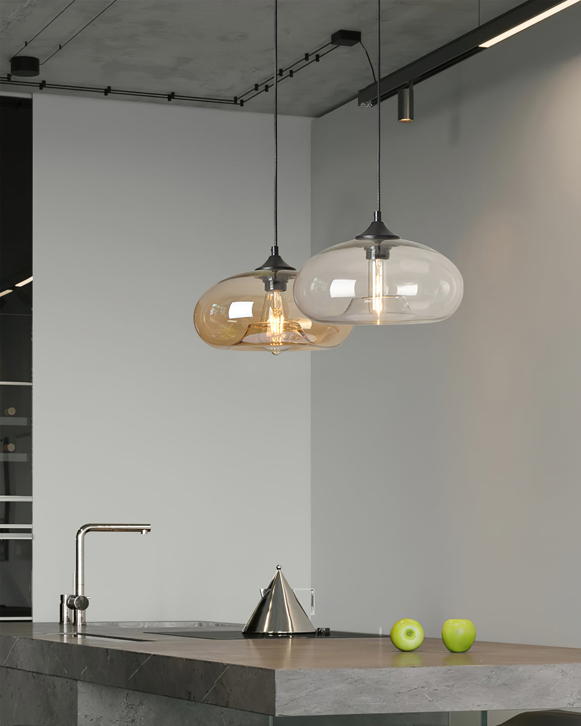 Bella Glas Pendelleuchte – Stilvolle Lichtquelle für Ihr Esszimmer