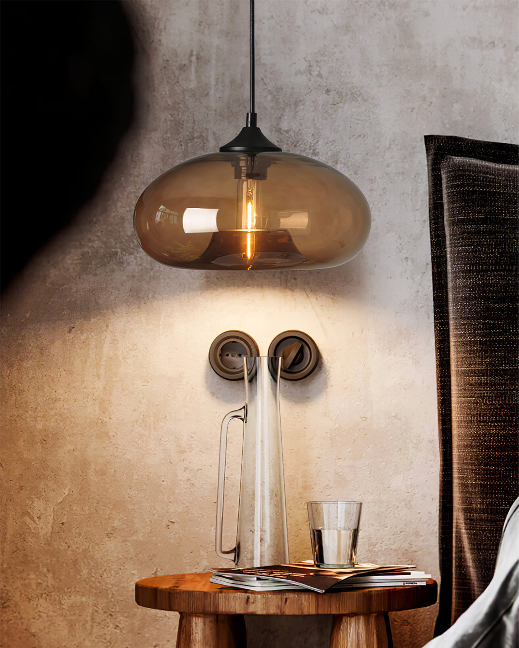 Bella Glas Pendelleuchte – Stilvolle Lichtquelle für Ihr Esszimmer