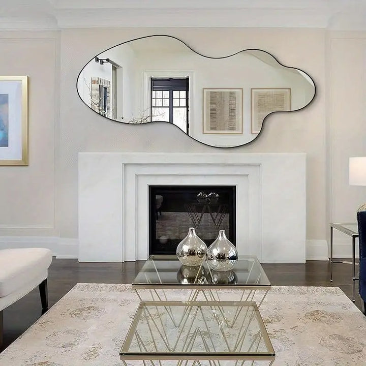 Abstrakter Unregelmäßiger Wandspiegel