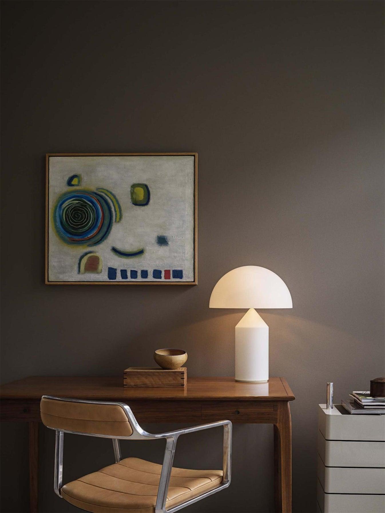 Atollo Glas Tischlampe – Elegante Geometrische Formen für Ihr Zuhause