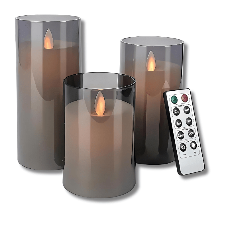 Cozio LED-Kerzen Set – Flammenlose Lichtquelle Für Gemütliche Abende 0