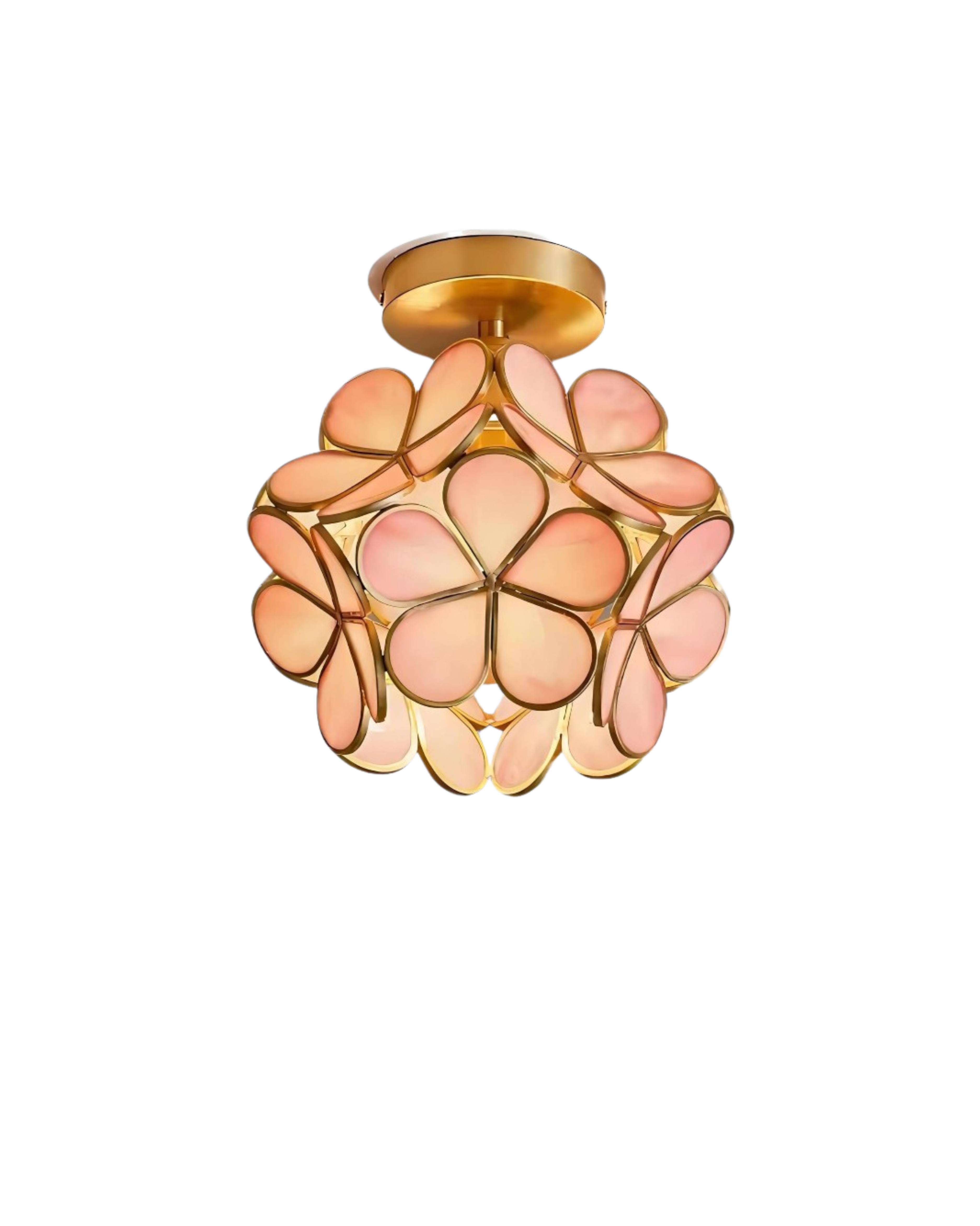 Deckenleuchte Inge – Elegante Lichtquelle mit Floralem Flair