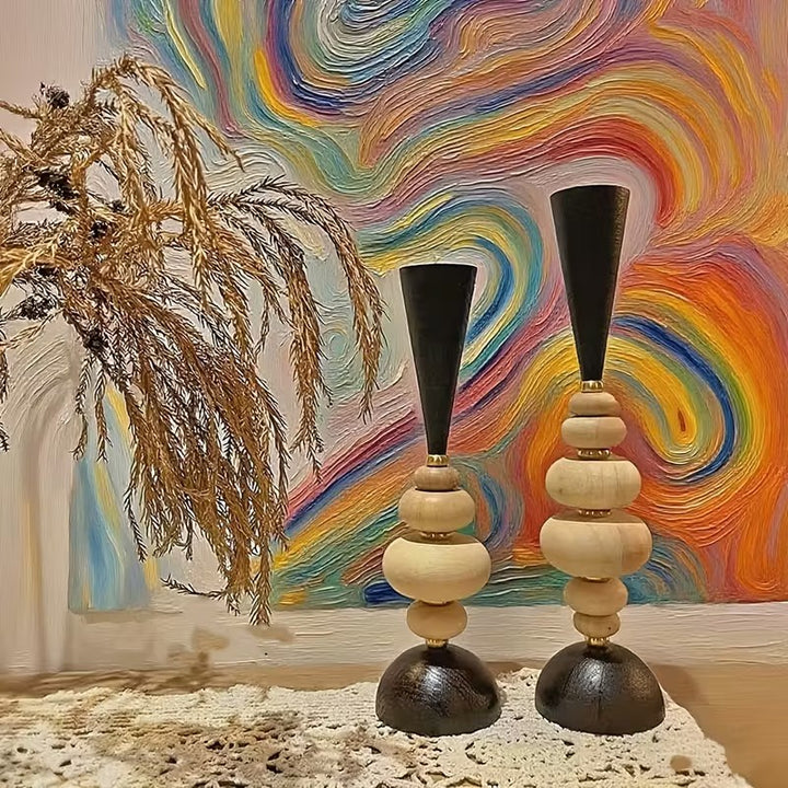 Dekoratives Kerzenhalter-Set