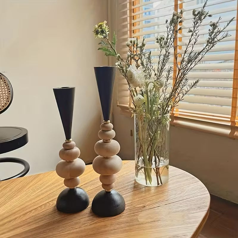 Dekoratives Kerzenhalter-Set