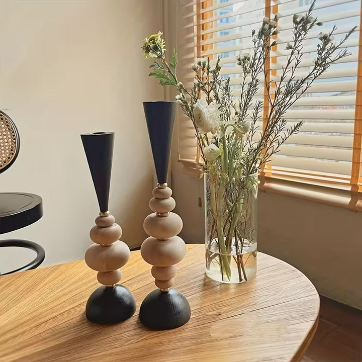 Dekoratives Kerzenhalter-Set