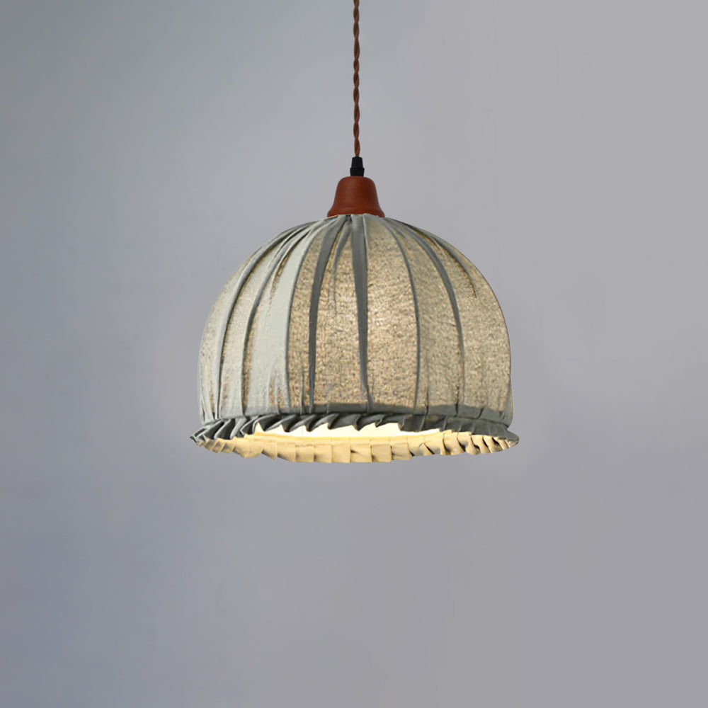 Dippa Pendelleuchte aus Holz und Stoff – Elegantes Design für Stilvolle Räume 9