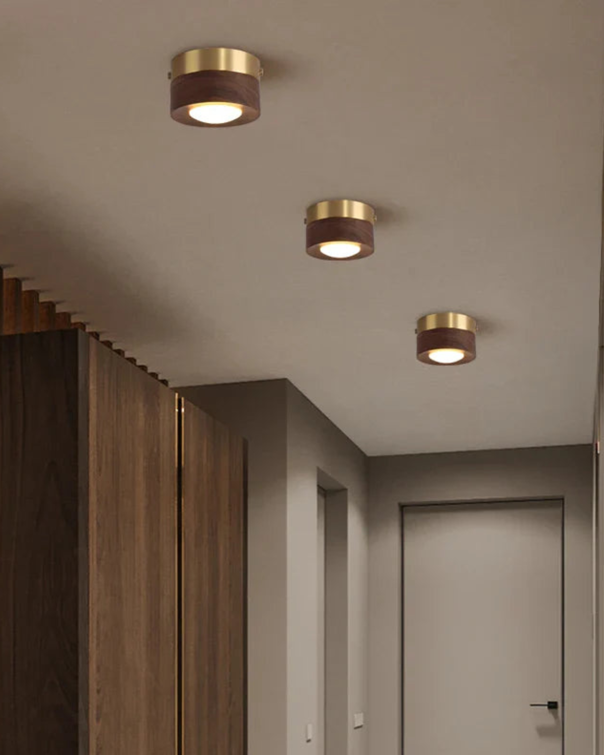 Elegante Deckenleuchte Mit Warmem Licht