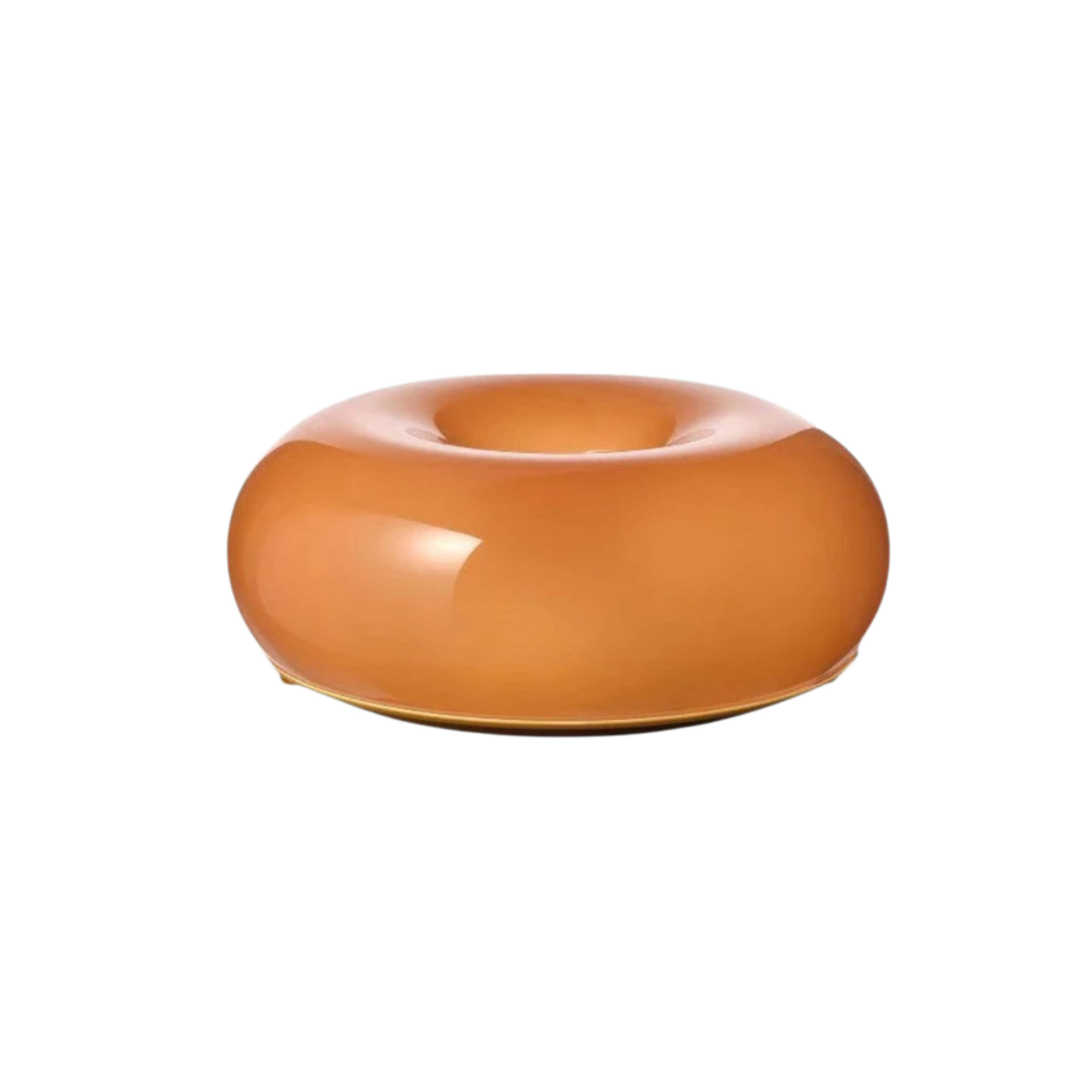 Runde Tischlampe Donutform – Sanfter Schein mit Modernem Design