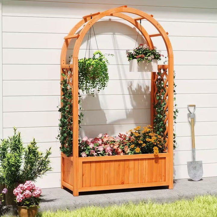 Stehender Rechteckiger Pflanzkasten