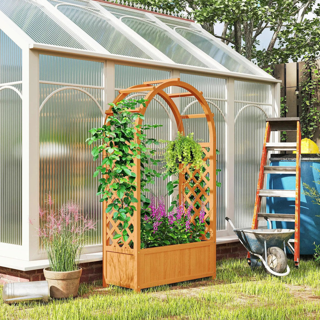 Stehender Rechteckiger Pflanzkasten