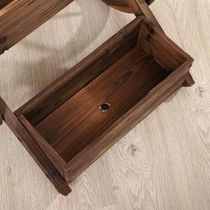 Zweistufiger Wagenförmiger Pflanzer